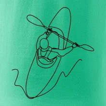 Kajak zhora jedným ťahom