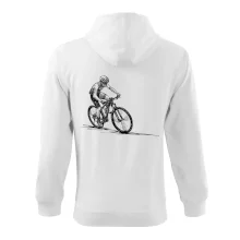 MTB kreslený cyklista MTB kreslený cyklista