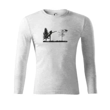 Disc golf - žena čierny obrázok Disc golf - žena čierny obrázok