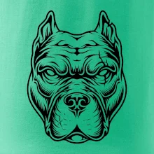 Americký stafordšírsky teriér hlava