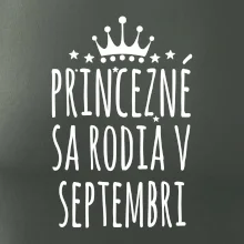 Princezné sa rodia v októbri
