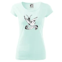 Love holubica - kreslená