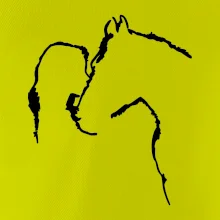 Kôň a ja silueta Kôň a ja silueta