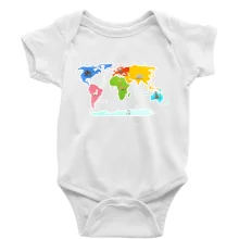 Svetové kontinenty s názvami a zvieratkami