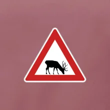 Dopravná značka - Pozor žreb