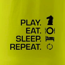 Eat sleep play - šach