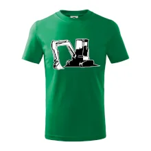 Bager bez nápisu čiernobiely