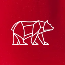 Geometria ľadový medveď chodiaci