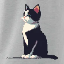 Mourovatá mačka pixel