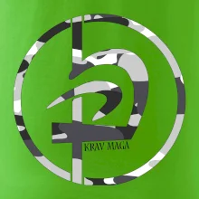 Krav maga  maskáčový nápis