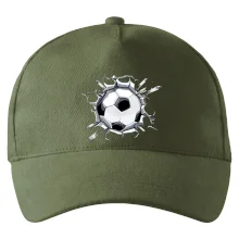 Futbalová lopta v triku