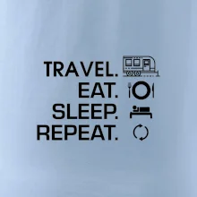 Eat sleep travel - Veľký príves