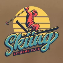 Skiing winter extreme cup