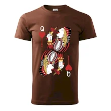 Srdcová Kráľovná kreslená (Pecka Design)