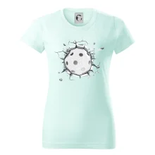 Florbal lopta v triku