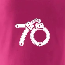 Narodeninové tričko pre policajta - putá 70