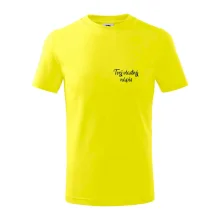 Tvoj vlastný nápis písací - na prsníku