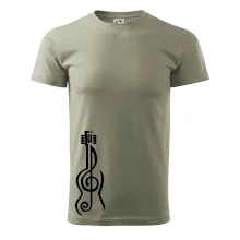 Husľový kľúč gitara Husľový kľúč gitara