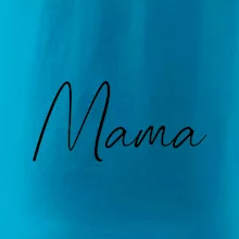 Nápis písací na prsiach - mama