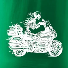 Cestovní motorka kostra
