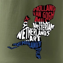 Mapy - názvy miest - Holandsko