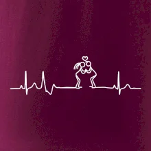 EKG zamilovaný pár EKG zamilovaný pár