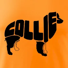 Border kólia písmo v tele