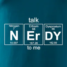 Talk nerdy - periodická tabuľka Talk nerdy - periodická tabuľka