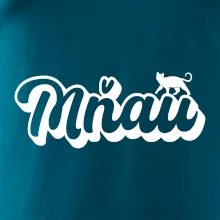 Mňau nápis