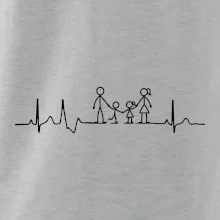 EKG rodina a dievča a chlapec