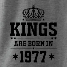 Kings are born in 1977