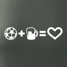 Lopta, pivo, srdce Lopta, pivo, srdce