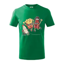 Súboj o hranolky kečup tatárka