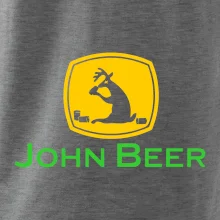 John Beer jeleň s pivom
