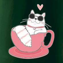 Hustá mačka v hrnčeku Hustá mačka v hrnčeku