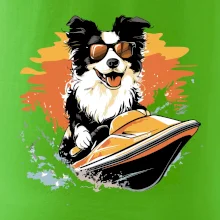 Border Kólia na vodnom skútri