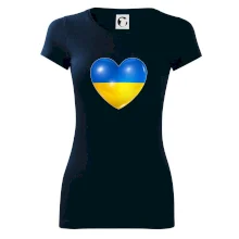 Ukrajina srdce vlajka