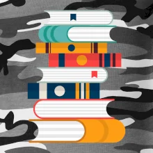 Knihy flat design Knihy flat design