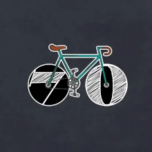 Narodeniny 70 rokov na bicykli