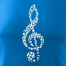 Husľový kľúč z nôt