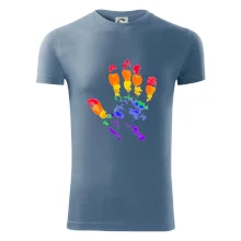 LGBT hand print