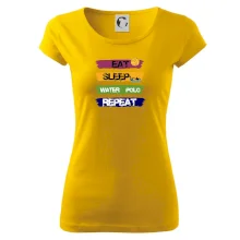 Eat sleep watter polo farebné