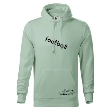 FOOTBALL nápis šikmo FOOTBALL nápis šikmo