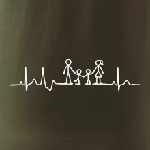 EKG rodina a dvaja chlapci