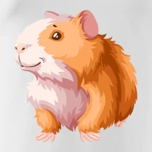 Morča - kreslené, bielo oranžové