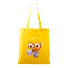 Žiarovka premýšľa nad knihou