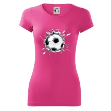 Futbalová lopta v triku Futbalová lopta v triku