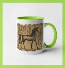 Egyptské hieroglyfy jednorožec