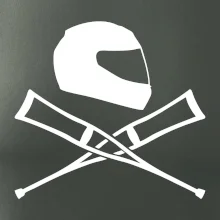 Cestná helma / barle