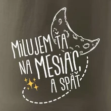 Milujem ťa na mesiac a späť